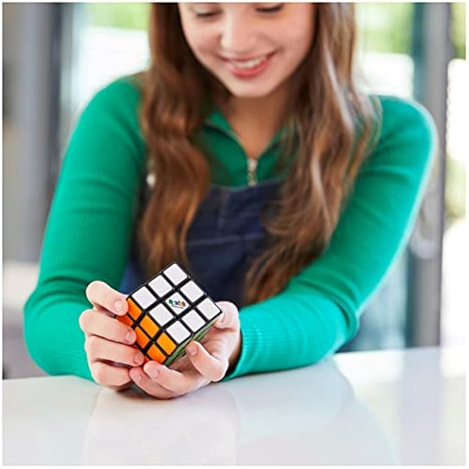 CUBE, THE ORIGINAL 3X3 CUBE 3D PUZZLE FIDGET CUBE STRESS RELIEF FIDGET TOY BRAIN TEASERS TRAVEL GAMES FOR ADULTS AND KIDS AGES 8+ - Image 2